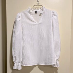 SHEIN Size M white top